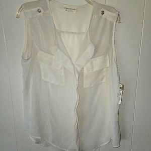 Bobbie Brooks Sheer Tank Blouse